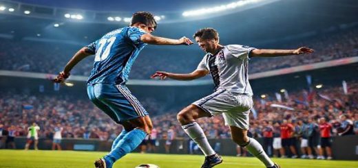 Create a high definition image of a thrilling Serie A football match between Lazio and Bologna, set in a vibrant stadium illuminated under the evening lights of Rome. Capture the dynamic moment with Lazio's Ciro Immobile showcasing his striking prowess, while Bologna's Jerdy Schouten stands resolutely in defense. Convey the intense atmosphere with passionate fans waving flags, and highlight the contrasting styles of elegant attack versus disciplined defense, all set against a backdrop of colorful team jerseys and an electrifying crowd.